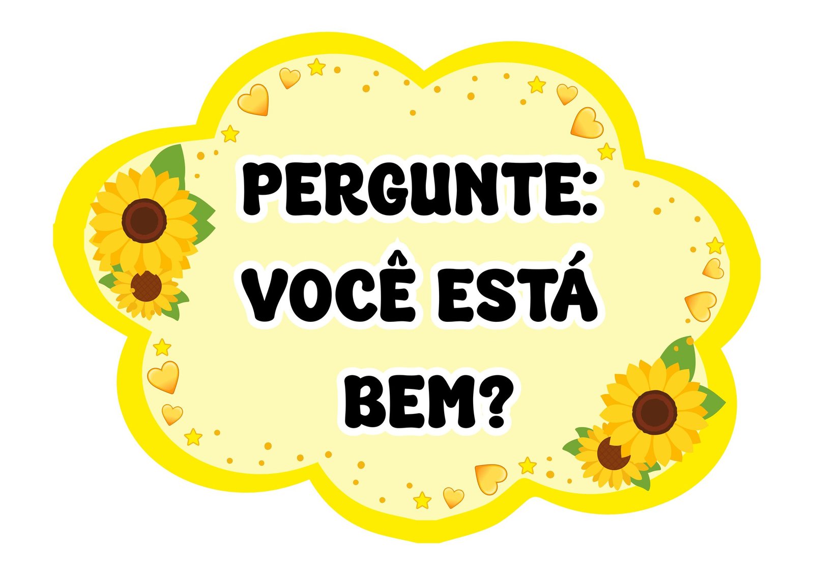 Plaquinhas Setembro Amarelo para Imprimir recurso educacional página 16